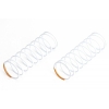 A8 Front shock spring-mid (White / Orange dot)